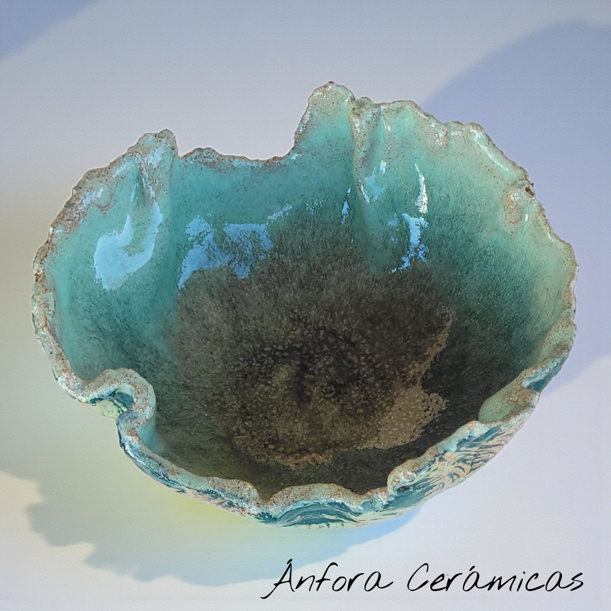 Cuenco Textura Verde claro