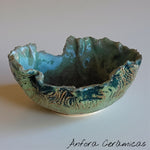 Cuenco Textura Verde claro