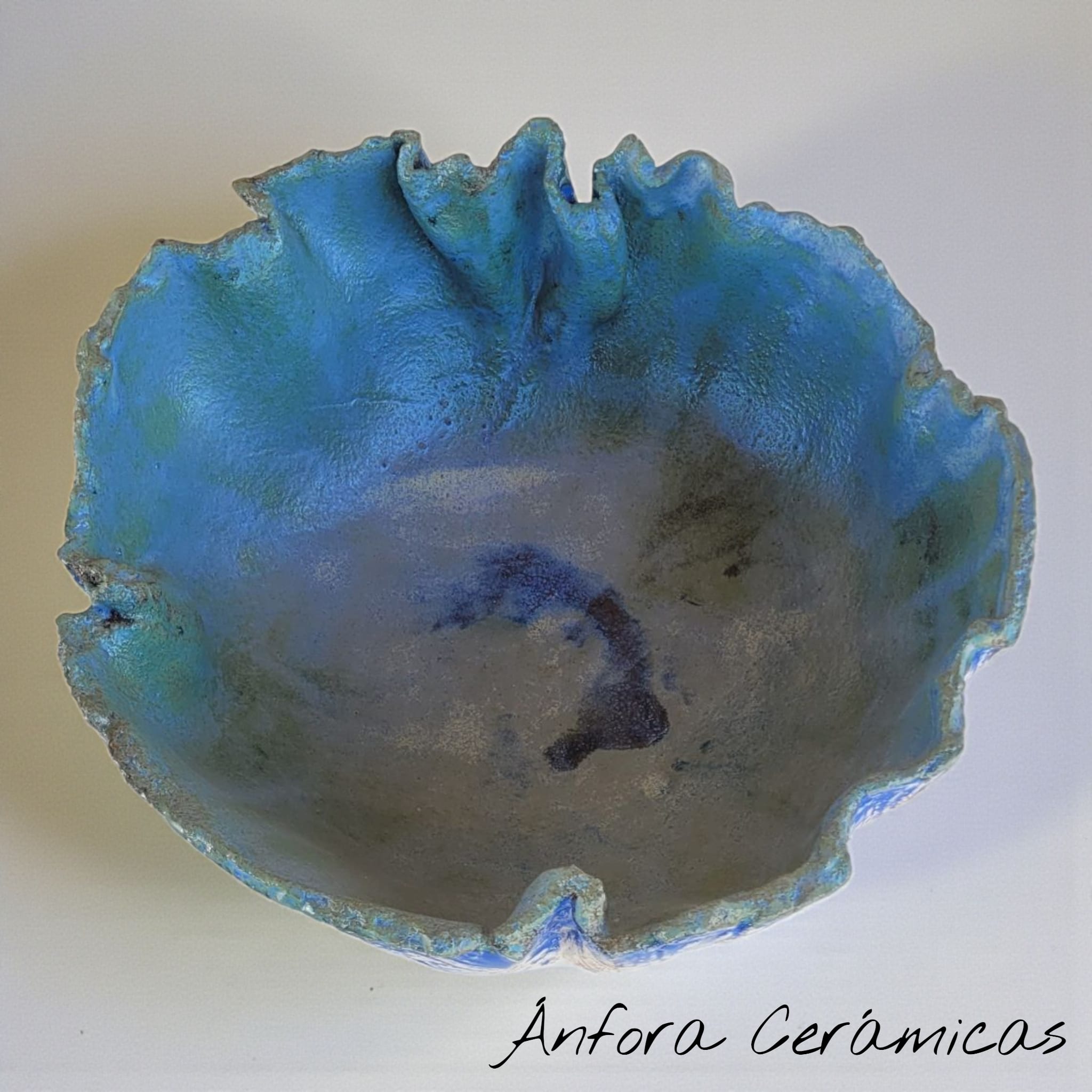 Cuenco Texturas Tonos azules