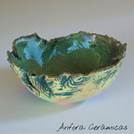 Cuenco Texturas Tonos verdes