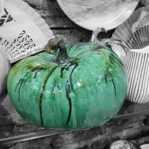 Calabaza de Cerámica Verde, verdura