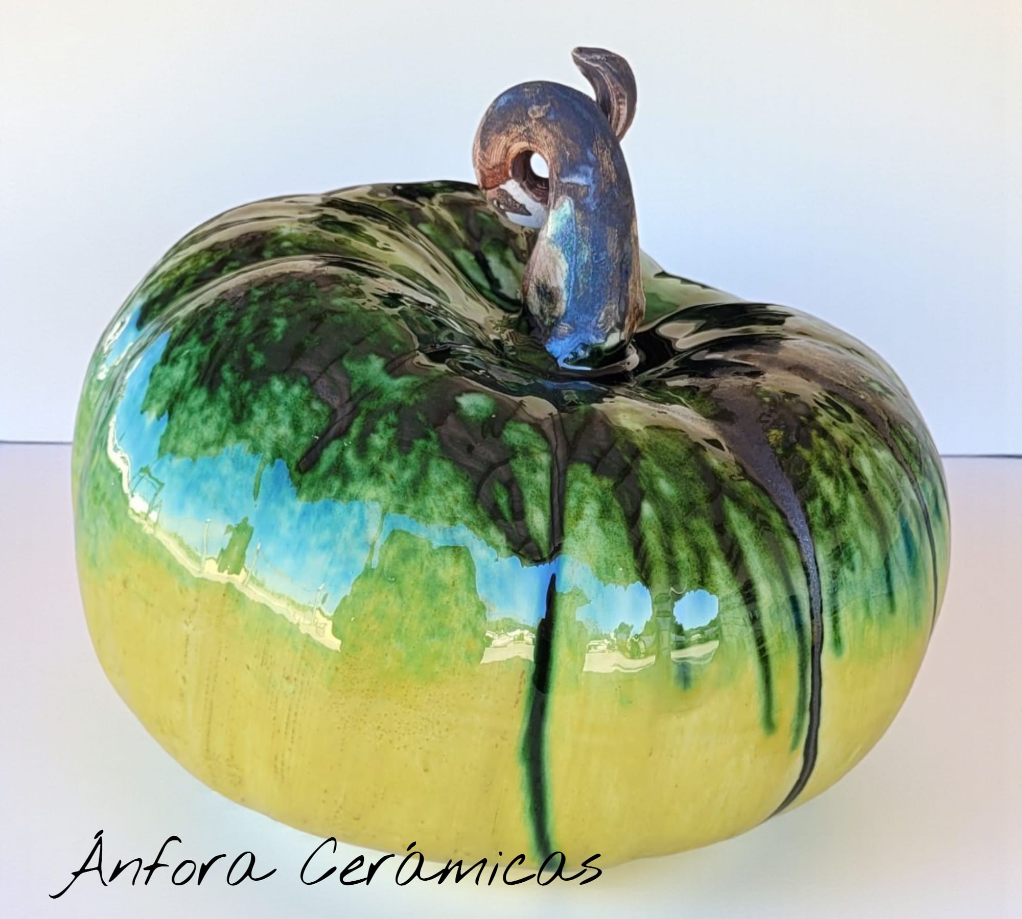 Keramikkürbis 1. Gemüse