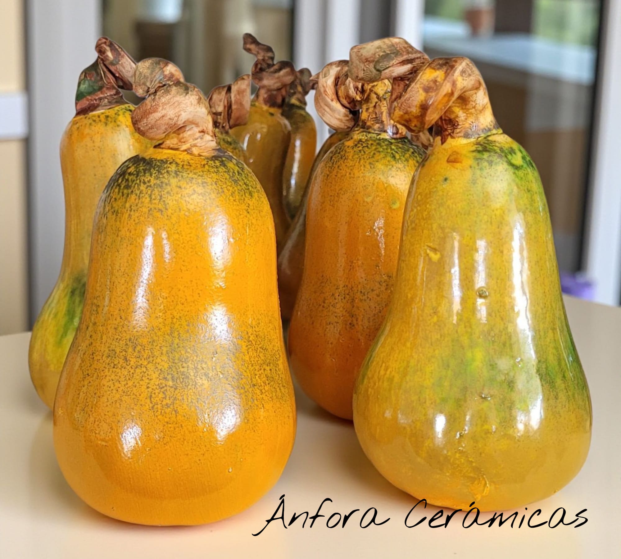 🎃Kaufen Sie einen originalen Halloween-Kürbis - Kleiner Keramikkürbis, Gemüse – Ánfora