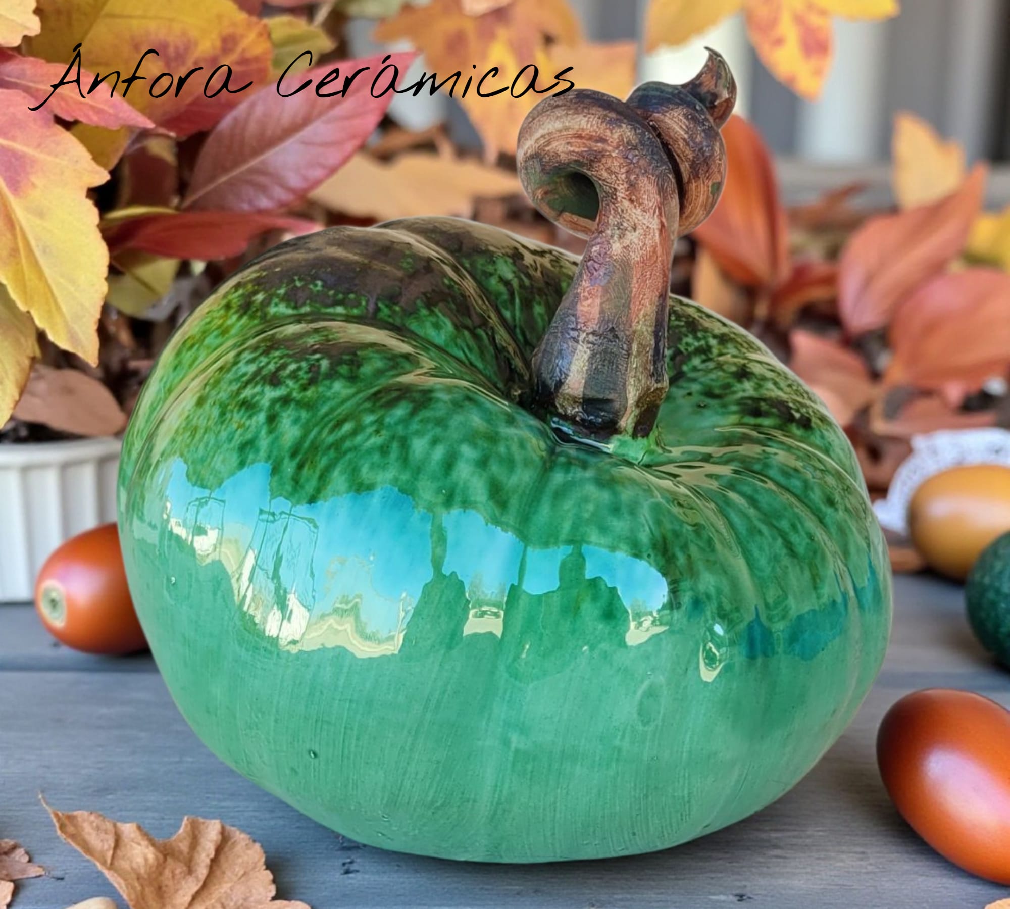 Glas | Mandala-Blatt-Behälter