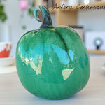 Keramik Kürbis 3, pflanzlich